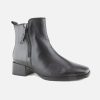Women Gabor | Gabor - Jacotte Lisse Noir Ankle Boots On Labotte