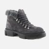 Women Alpe | Alpe - Abeille Lavagna Lace-Up Boots On Labotte