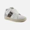 Boys Rondinella | Rondinella - Fly Blanc Multi Lace-Up Shoes On Labotte