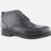 Men LLOYD | Lloyd - Varello Black Fur Gtx Lace-Up Boots On Labotte