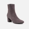 Women Hōgl | Hogl - Hodja Grey Ankle Boots On Labotte