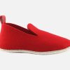 Men La Charentaise Tcha | La Charentaise Tcha - Minimal Rouge Scarlett Man Charentaises On Labotte