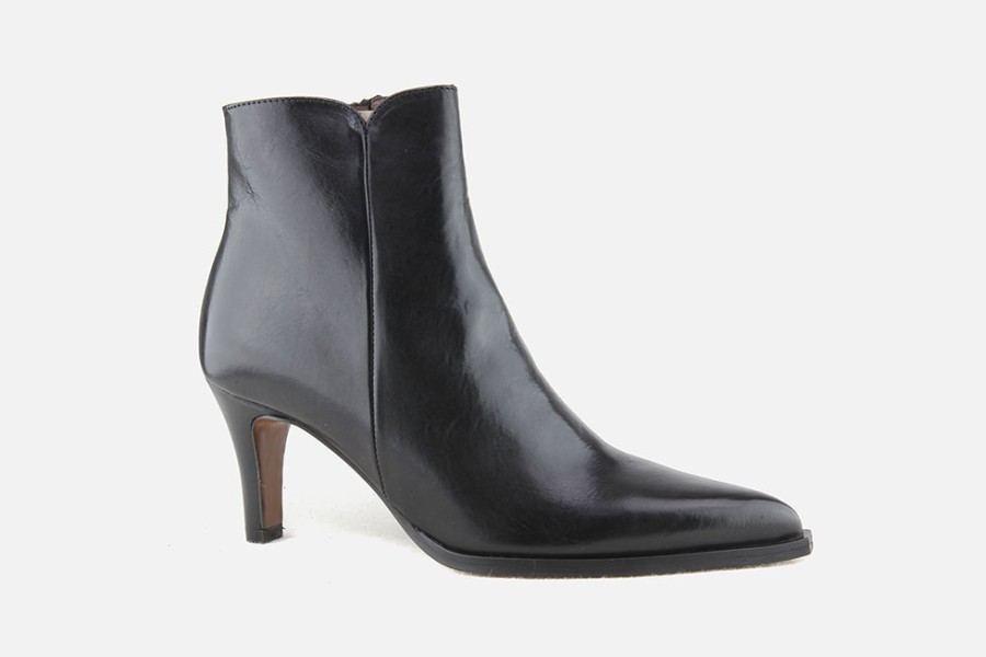 Women Muratti | Muratti - Ramoulu Lisse Noir Ankle Boots On Labotte