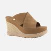 Women UGG | Ugg - Abbot Slide Chestnut Sandals On Labotte