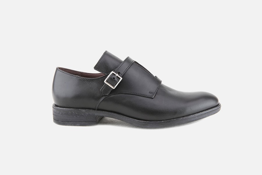 Women Le Bohémien | Le Bohemien - Major Black Loafers On Labotte