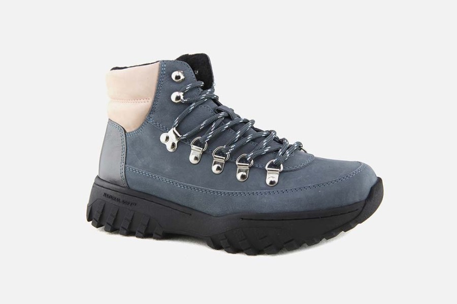 Women Woden | Woden - Iris Track Storm Lace-Up Boots On Labotte