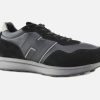 Men Hogan | Hogan - Hogan H601 Black Sneakers On Labotte
