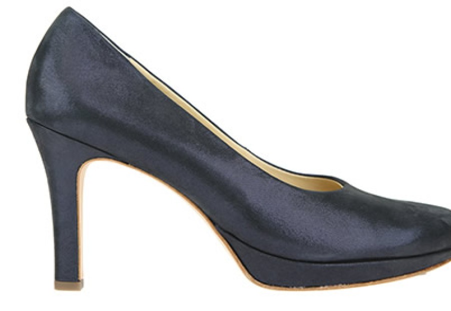 Women Paul Green | Paul Green - Prince Bleu Nacre Pumps On Labotte