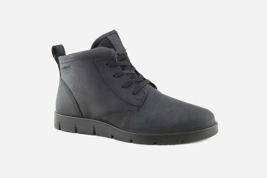 Women Ecco | Ecco - Bella Hi All Black Lace-Up Boots On Labotte