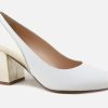 Women Moments By Content | Moments By Content - Anemone White Champagne Pumps On Labotte