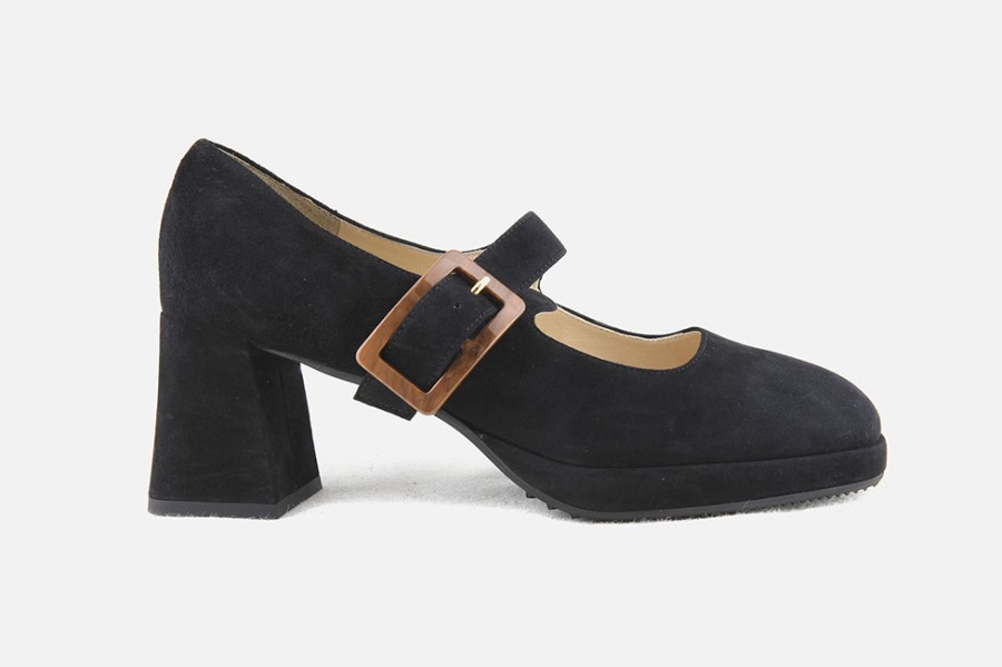 Women Brunate | Brunate - Binome Baby Noir Pumps On Labotte