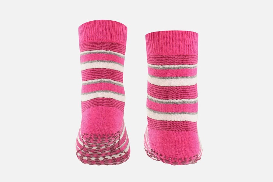 Girls Falke | Falke - Catspad Stripes Gloss Slippers-Socks On Labotte