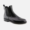 Women LLOYD | Lloyd - Gaya Lisse Noir Ankle Boots On Labotte