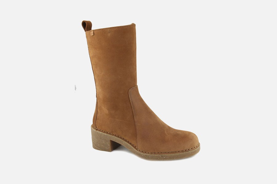 Women El Naturalista | El Naturalista - Ticino Botte Woody Boots On Labotte