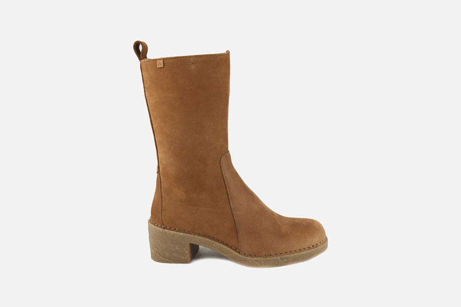 Women El Naturalista | El Naturalista - Ticino Botte Woody Boots On Labotte
