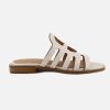 Women Jhay | Jhay - Vasco Ivoire Sandals On Labotte