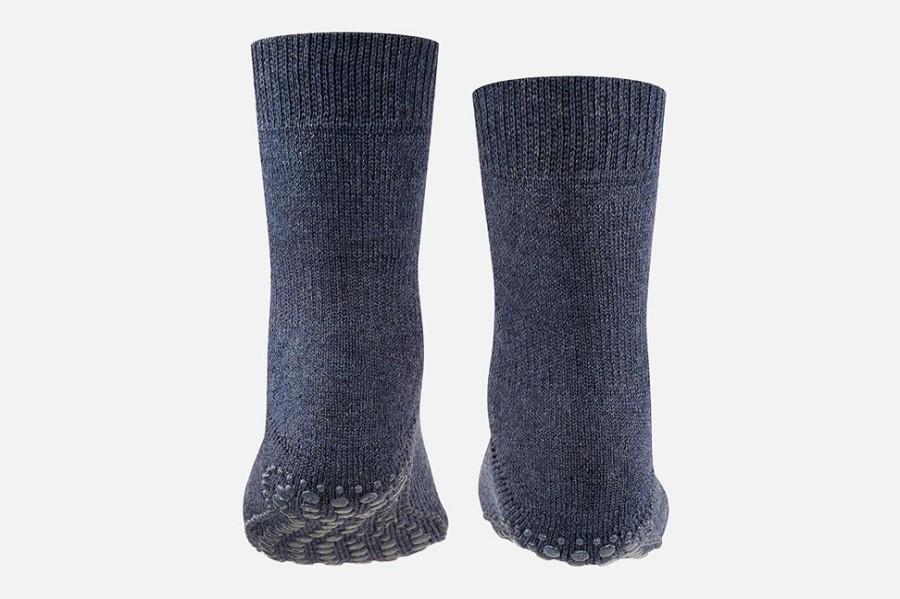 Girls Falke | Falke - Catspad Dark Blue Slippers-Socks On Labotte