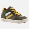 Boys Bellamy | Bellamy - Valty Kaki Lace-Up Boots On Labotte