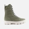 Women Paul Green | Paul Green - Pasadena Jungle Lace-Up Boots On Labotte