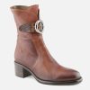 Women Muratti | Muratti - Rosureux Cognac Ankle Boots On Labotte