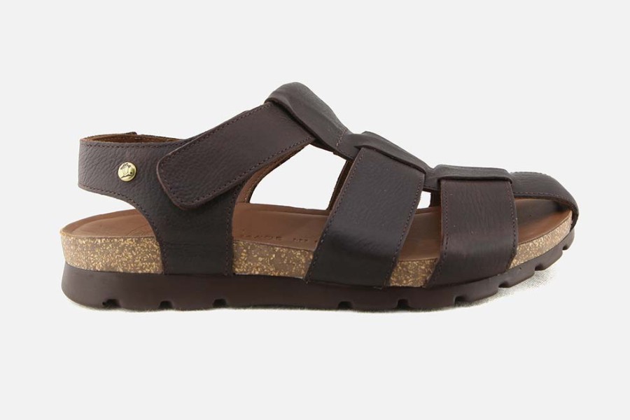 Men Panama Jack | Panama Jack - Stanley Brown Sandals On Labotte
