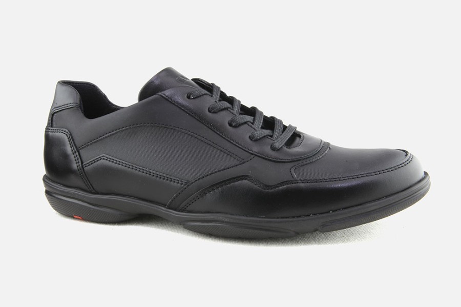 Men LLOYD | Lloyd - Barnard Black Sneakers On Labotte