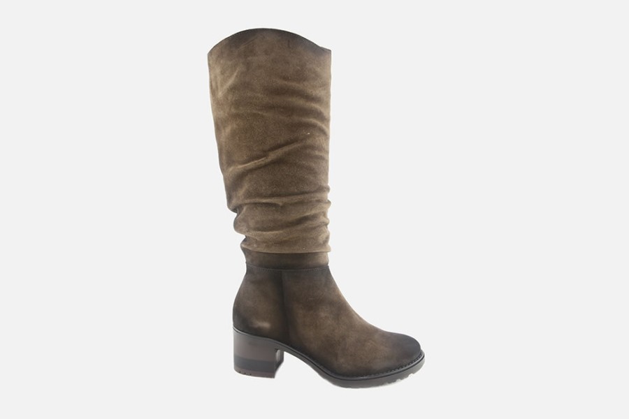 Women Paula Urban | Paula Urban - Murray Stone Vintage Boots On Labotte