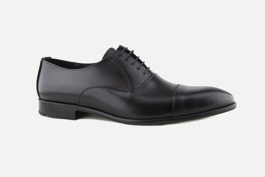 Men LLOYD | Lloyd - Sherlock Black Oxfords On Labotte