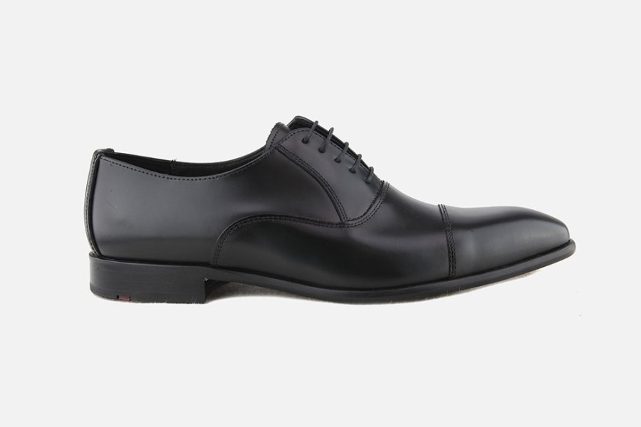 Men LLOYD | Lloyd - Sherlock Black Oxfords On Labotte