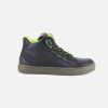 Boys Romagnoli | Romagnoli - Ladislas Bleu Noir Lace-Up Boots On Labotte