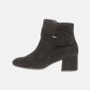 Women Gabor | Gabor - Harmonie Daim Noir Ankle Boots On Labotte