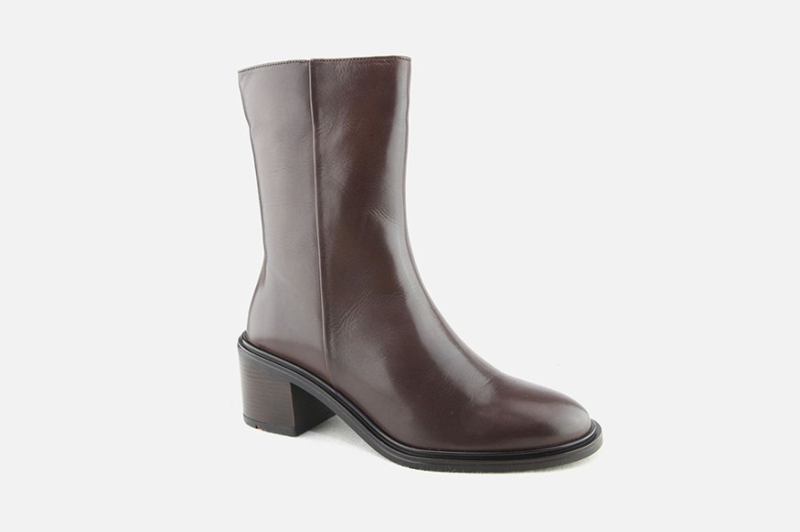 Women LLOYD | Lloyd - Goodie Marron Ankle Boots On Labotte