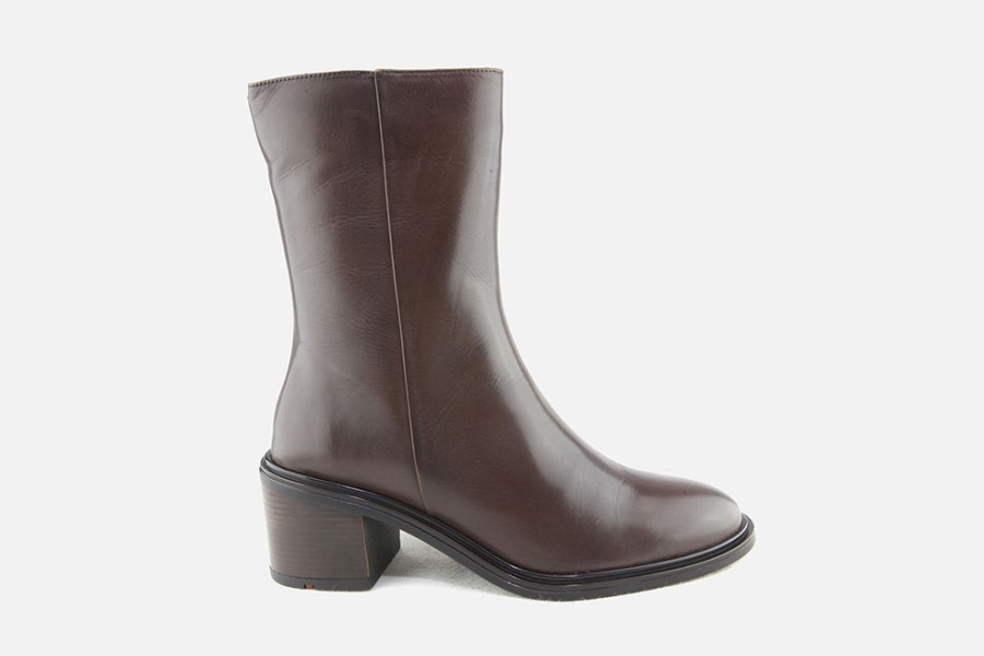 Women LLOYD | Lloyd - Goodie Marron Ankle Boots On Labotte