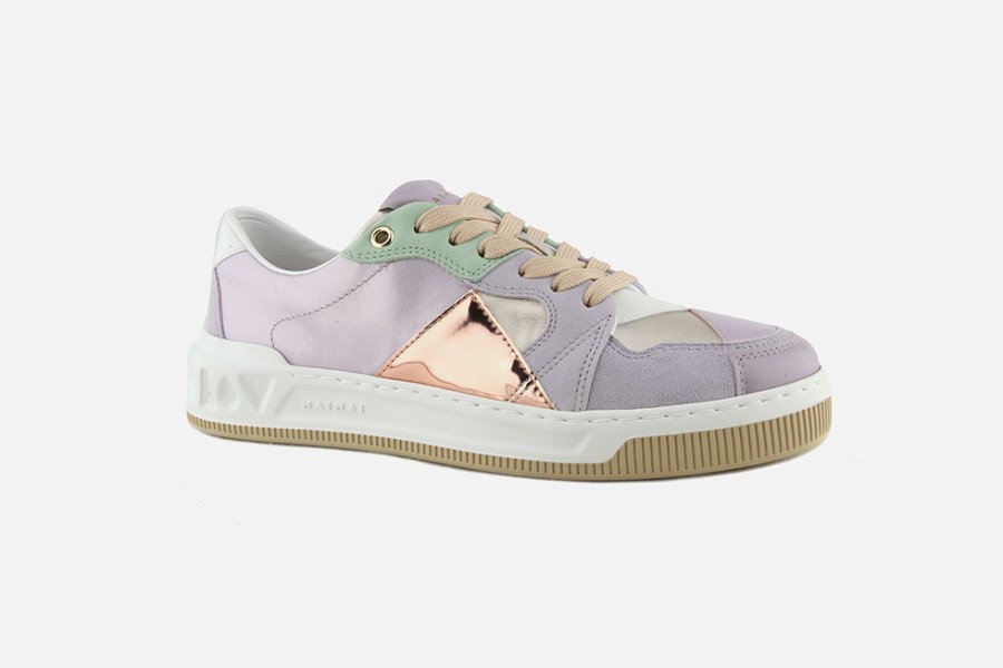 Women MaiMai | Maimai - Encore Lilas Sneakers On Labotte