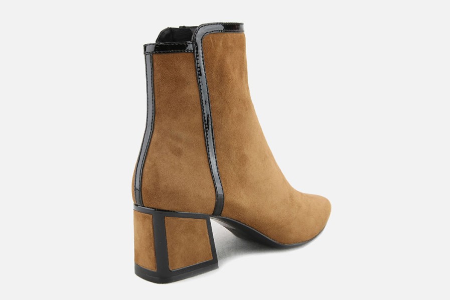 Women Bruno Premi | Bruno Premi - Leslie Camel Ankle Boots On Labotte