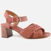 Women Artami | Artami - Oma Brick Sandals On Labotte