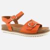 Women Artami | Artami - Olten Mandarina Sandals On Labotte