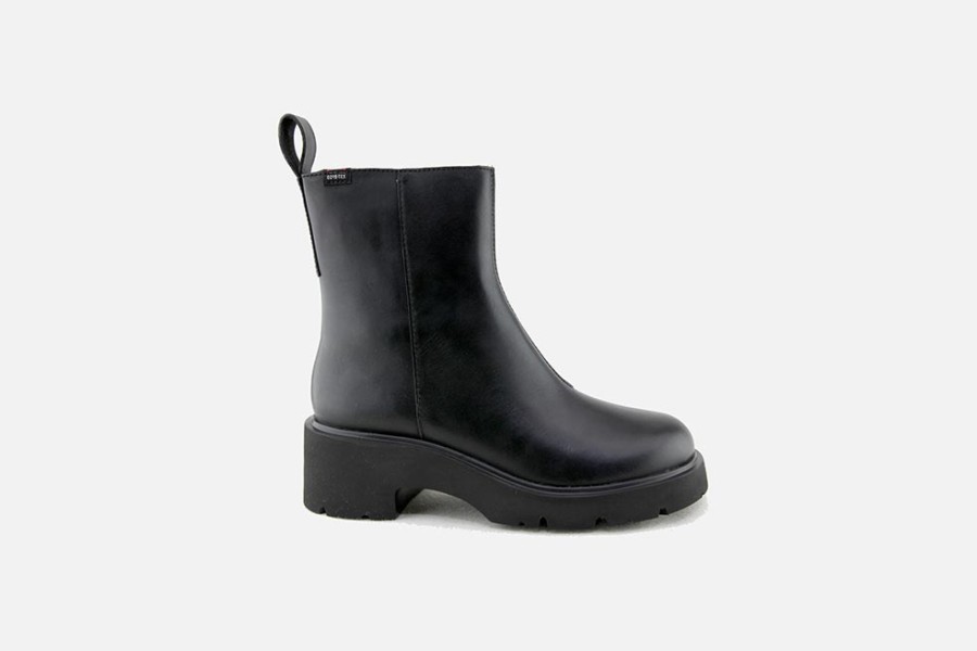 Women Camper | Camper - Milah Boots Black Ankle Boots On Labotte