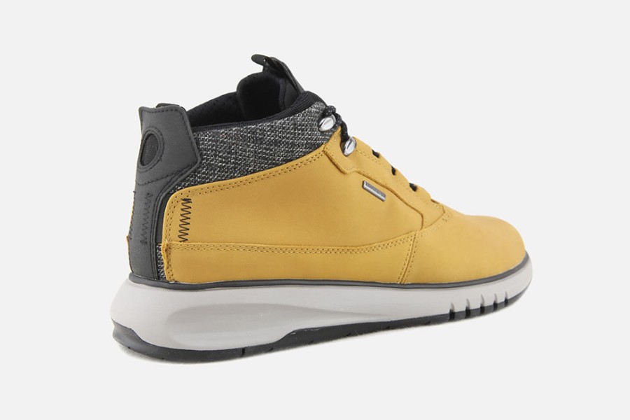 Men Geox | Geox - Aerantis 4X4 Abx Ocra Lace-Up Boots On Labotte