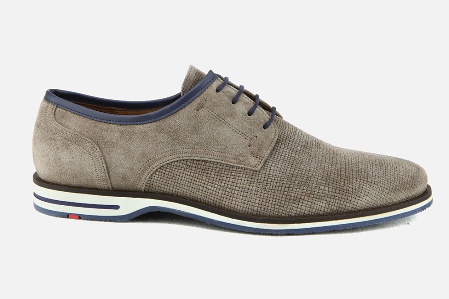 Men LLOYD | Lloyd - Diaz Taupe Derbies On Labotte