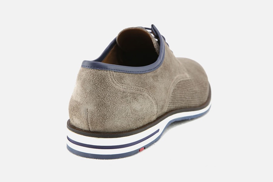 Men LLOYD | Lloyd - Diaz Taupe Derbies On Labotte