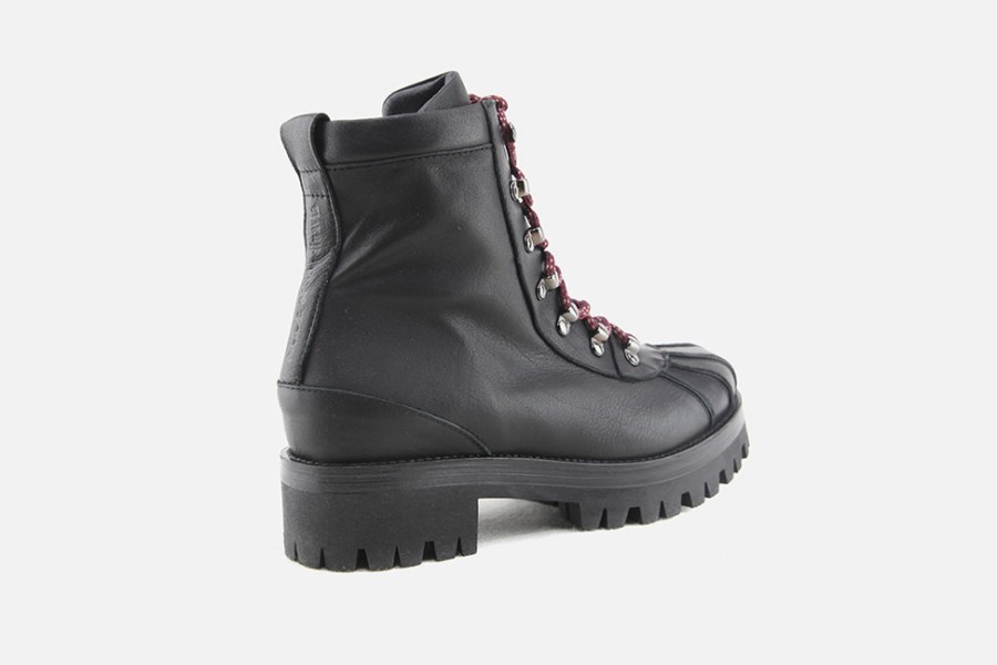 Women Nude of Scandinavia | Nude Of Scandinavia - Iggy Black Lace-Up Boots On Labotte