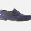 Men Les Mocassins Tropeziens | Les Mocassins Tropeziens - Le Classic Bleu Navy Loafers On Labotte