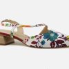 Women Brunate | Brunate - Backstage Floral Multi Pumps On Labotte