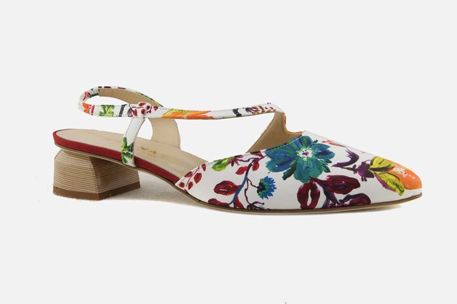 Women Brunate | Brunate - Backstage Floral Multi Pumps On Labotte