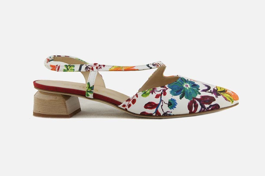 Women Brunate | Brunate - Backstage Floral Multi Pumps On Labotte
