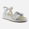 Women Elvio Zanon | Elvio Zanon - What Lack White Sandals On Labotte
