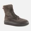 Women LLOYD | Lloyd - Gulliver Dark Brown Lace-Up Boots On Labotte