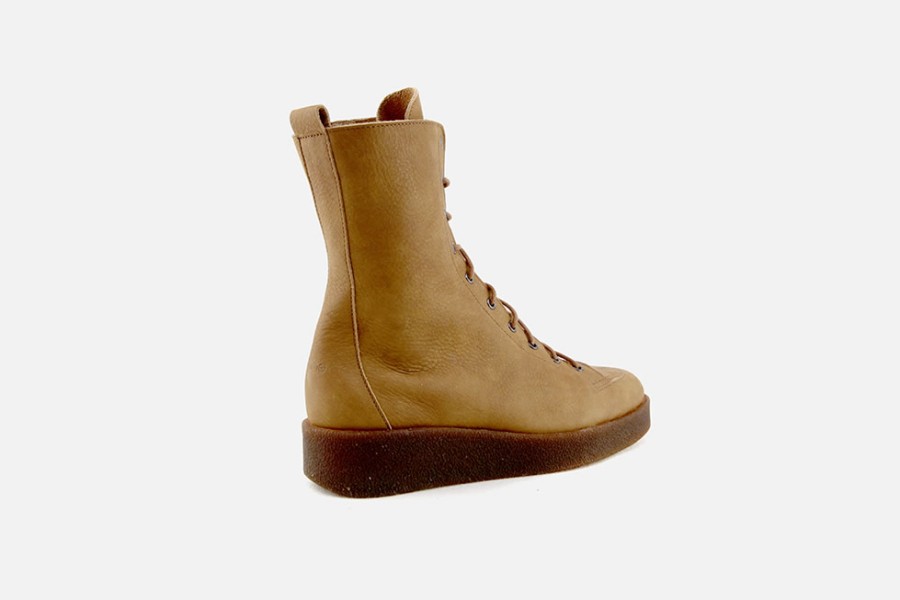 Women Arche | Arche - Comley Malt Lace-Up Boots On Labotte