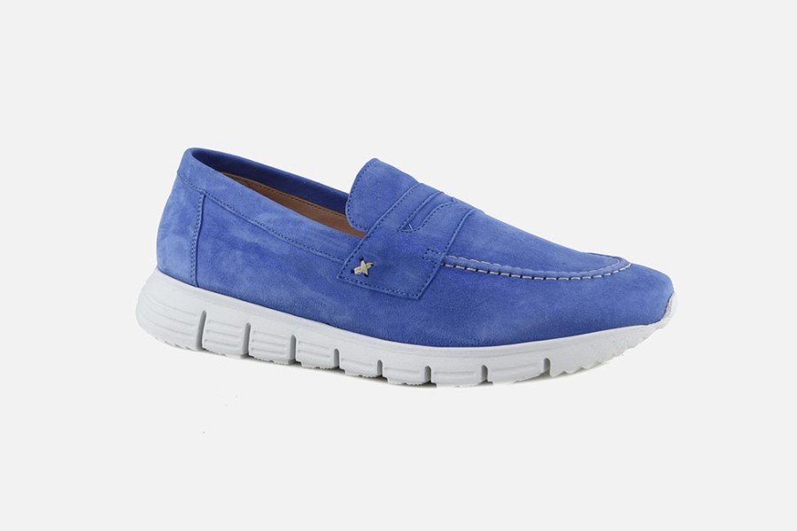 Women Cervone | Cervone - Caractere Lavande Loafers On Labotte